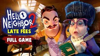 Kütüphanedeki Tüm Gizemleri Çözdük, Hello Neighbor 2 Late Fees Full Gameplay