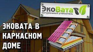 Чем утеплить дом? Эковата в каркасном доме. Выдувное оборудование X-FLOC Minifant M99.