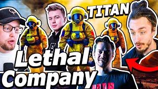 Nejtěžší MAPA ve hře Lethal Company - TITAN - Haiset, Herdyn a Flygun!