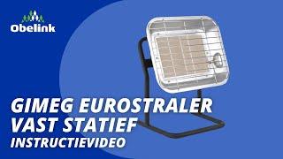 Gimeg Eurostraler (vast statief) aansluiten | Instructievideo