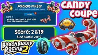 Delicious Drifter | Candy Coupe Prize| Beach Bro | Beach Buggy Racing 2 | BB Racing 2