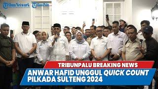 TRIBUNPALU BREAKINGNEWS : ANWAR HAFID UNGGUL QUICK COUNT PILKADA SULTENG 2024