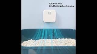 Smart Pet Odor Purifier - Deodorizer & Urine Odor Eliminator for Cat Litter.