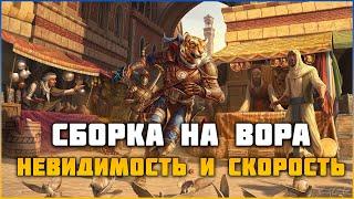 ESO Билд на вора в The Elder Scrolls online. Невидимость и скорость.