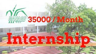 MANAGE Internship Program