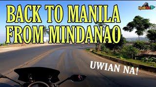 MINDANAO  To MANILA na KAMI | motoren tv! Emosyonal na pag uwi