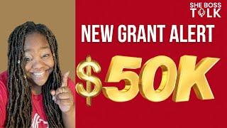 NEW GRANT ALERT FOR SMALL BUSINESS | SHE BOSS TALK