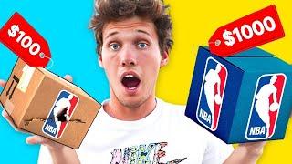 $100 vs $1000 NBA Mystery Box