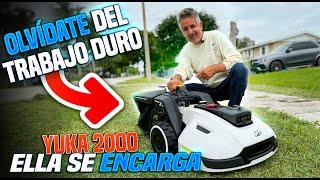 YUKA 2000 Hace Todo Solo • Adiós Cortacéspedes Tradicionales • Este Robot es Imparable