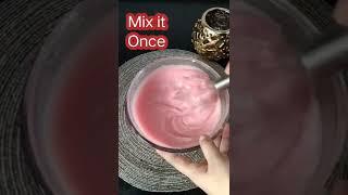 Pink Custard Sponge Cake #Shorts