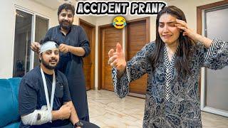 ACCIDENT PRANK ON IQRA  | Hans Hans K Bura Hal Hogya 