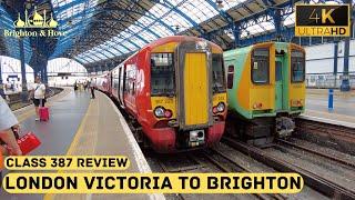 London Victoria to Brighton aboard Gatwick Express | Full Review Class 387 (4K)