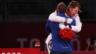 Tokio 2021: Anastasija Zolotic de Estados Unidos, medalla de oro, 57 kg taekwondo