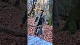 Tarp #bushcraft #nature #camping #jungle #survival #outdoors #wood #جنگل #طبیعت_بکر #طبیعتگردی