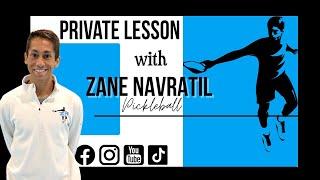 Webby's Private Lesson with Zane Navratil