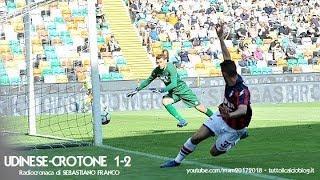 UDINESE-CROTONE 1-2 - Radiocronaca di Sebastiano Franco (22/4/2018) da Rai Radio 1