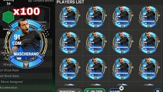 THIS IS HOW I GET SO MANY MASCHERANO CARDS IN FC MOBILE 25! DO THIS!