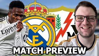 REAL MADRID VS RAYO VALLECANO LALIGA MATCH PREVIEW