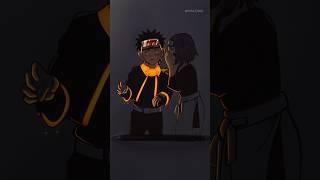 Drawing Obito and Rin | Naruto | Glowart | #art #shorts #anime