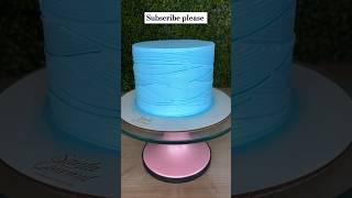 How To Make Wave  Cake Design#wavecake #cakedesign #cakerecipe #trending #viraltrendingshorts