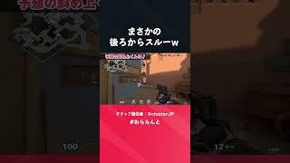 まさかの後ろからスルーw【VALORANT】【ネタ集】