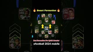 Best formation for quick counter in efootball 2024 | efootball formation #efootball #pes #formation