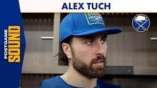 "We Know We Can Play Better" | Alex Tuch After Buffalo Sabres Loss To Boston Bruins