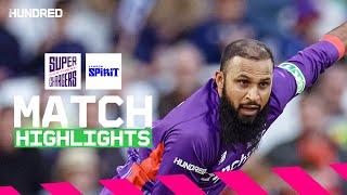 SPINNING in the rain ️ Rashid WOWS with 3-16 | Northern Superchargers vs London Spirit Highlights