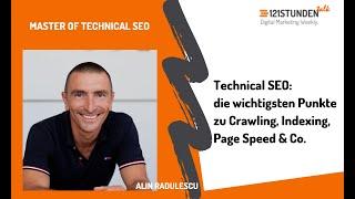 SEO für B2B-Nischen, Grundlagen des Technical SEO & Page Speed Optimierung | 121STUNDENtalk #26