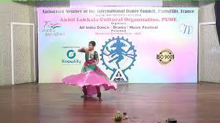 Babusha Jain | Ladee | Kathak Footwork | Pune ALCO'22