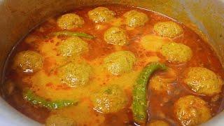 kofta curry || kofta ka salan (Bangalore style) || Mutton kofta curry