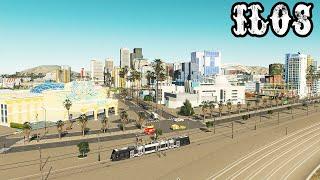 Building a HUGE Downtown Tourism Waterfront in Cities Skylines! | Ilos