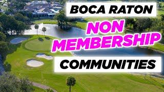 Boca Raton Florida's Best Country Club Communities Without Mandatory Membership Fees || Chris Igoe