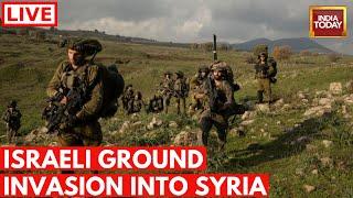 Syria crisis LIVE | Israel Ground Invasion in Syria| Israel Syria War Update | Middle-east conflict