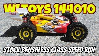 WLToys 144010 Brushless Stock Class Speed Run @UrbanLegendRC