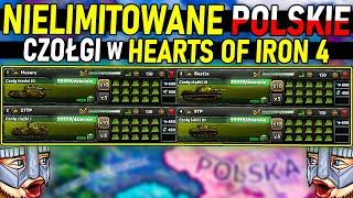 CO GDYBY POLSKA MIAŁA NIELIMITOWANE CZOŁGI W HEARTS OF IRON 4?