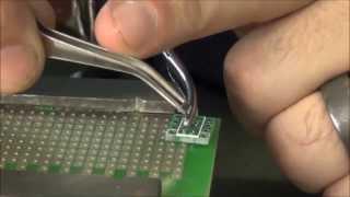 Soldering with a Hot Air Rework Station 858D