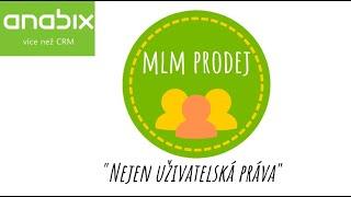 Anabix CRM pro obor MLM, Prodej