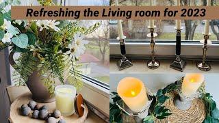 Living room redecorate with me / New year refreshing in the Hall