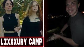 ГЛЕБ, КОРЯ И ЛЕРА НА LIXXXURY CAMP / НОЧНАЯ РЫБАЛКА / ПЕСНИ У КОСТРА | Sasavot