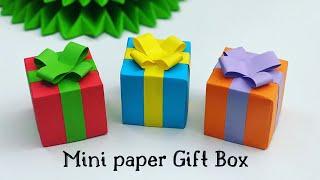 DIY MINI PAPER GIFT BOX / Paper Craft / Easy Origami  Gift Box DIY / Paper Crafts Easy / Gift Ideas