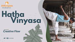 Flow into Bliss: Energize with Hatha Vinyasa Yoga |Adiyogam