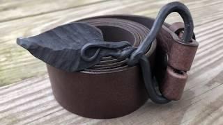 How to Forge a Leaf Belt Buckle - JAR Forge