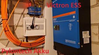 PV ESS Speicher mit Victron Multiplus und Pylontech Akkus! Top Komibination?