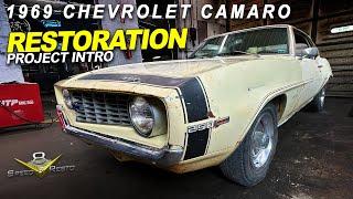  1969 Chevrolet Camaro With Surprise Under The Hood - Restoration Preview at V8 Speed and Resto