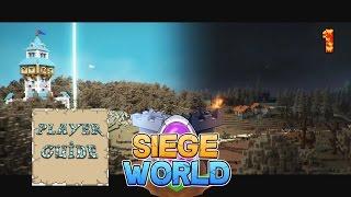 Siege World Unofficial Guide 1 -w/ Anci3ntpanda (How To Start, Building Diamond Mine ASAP!)