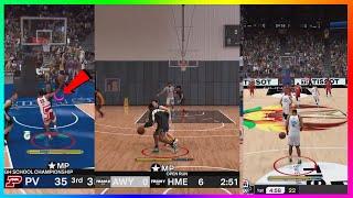 NBA 2K25 MyCareer/MyPlayer 5v5 Gameplay Footage (Dunk Meter,MyCourt,Builder,FIBA, City, + More)