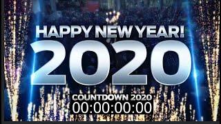 New Year's Eve 2020 - Year In Review 2019 Mega Mix  COUNTDOWN VIDEO for DJs