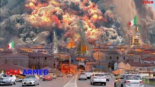 Sicily,(Mar 19, 25) Italy in chaos! Mount Etna erupts! Ash and lava cover Catania Airport