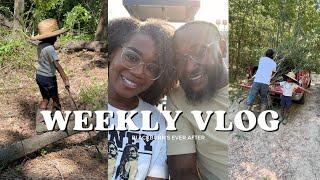 Weekly Vlog: Land Clearing | New Mower Fun | Lainey Wilson Concert #familyvlog #fyp